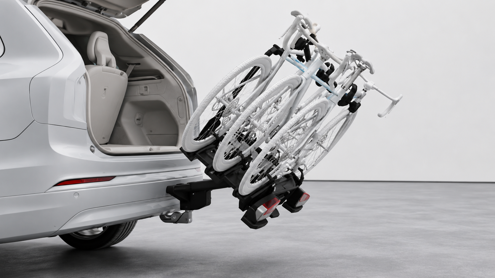 Fietsdrager voor trekhaak, 3–4 fietsen – FIX4BIKE®